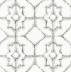 2902-25530 Verandah Off-White Shibori Wallpaper