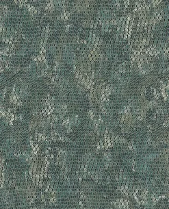 300522 Viper Teal Snakeskin Wallpaper