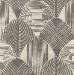 2964-25928 Westport Charcoal Geometric Wallpaper
