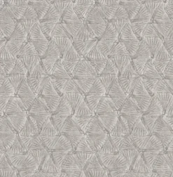 2970-26115 Wright Pewter Textured Triangle Wallpaper