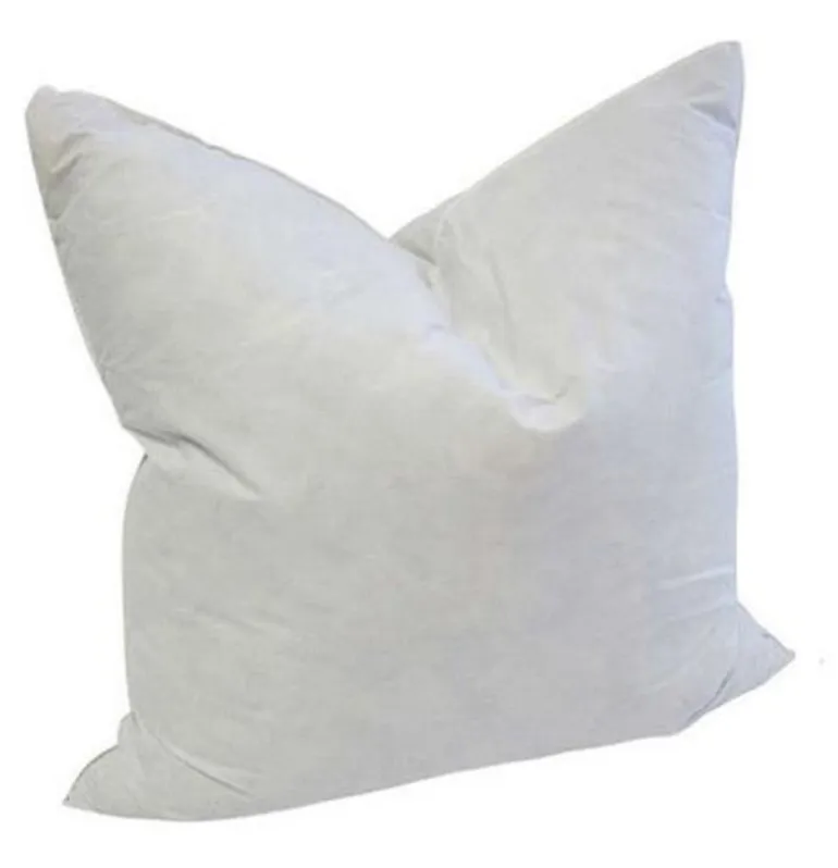 18 x 18 Square Feather Down Pillow Form Insert