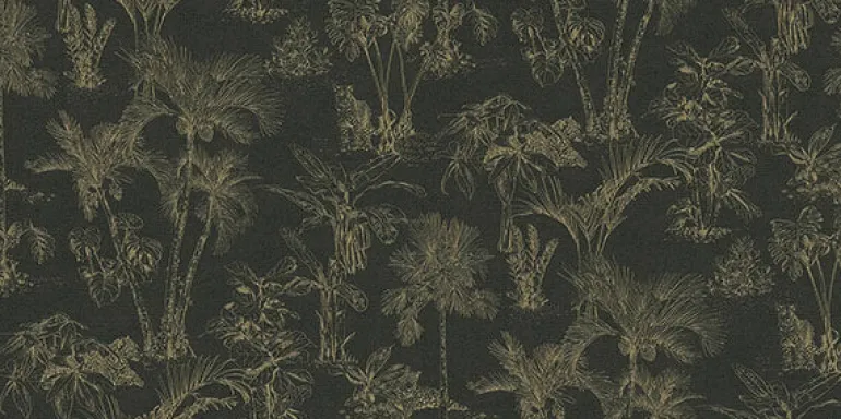 4044-38021-5 Zapata Gold Tropical Jungle Wallpaper