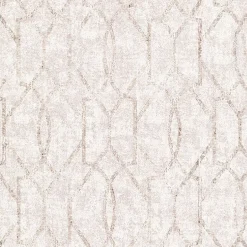 4019-86451 Ziva Rose Gold Trellis Wallpaper