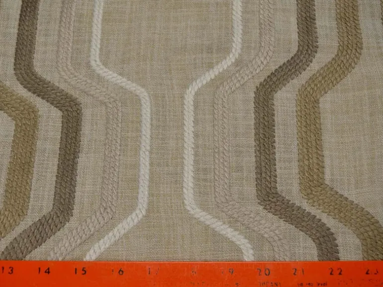 A Cut Above Natural Swavelle Mill Creek Fabric