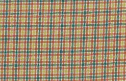 Aberdeen Tweed Cayenne Turquoise Laura Kiran Fabric