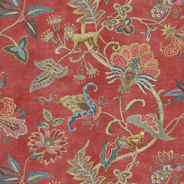 Adventurer Pomegranate P/K Lifestyles Fabric