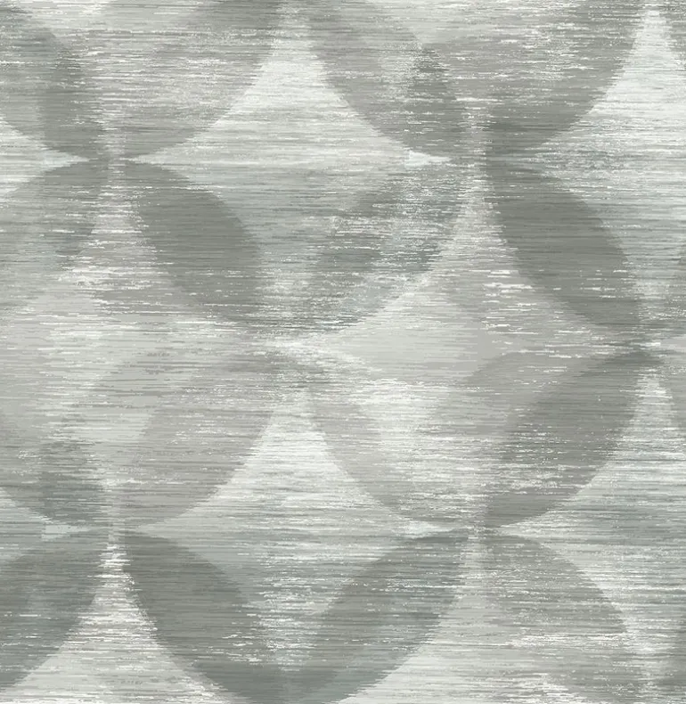 Alchemy Grey Geometric Wallpaper