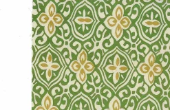 Alhambra Handprint Grass Laura Kiran Fabric