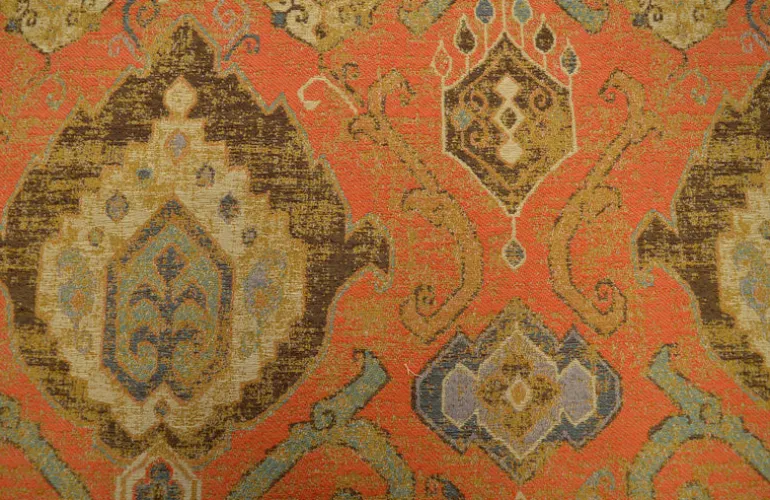 Alma Terracotta Covington Fabric