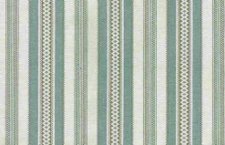Alpine Stripe Aqua Laura Kiran Fabric