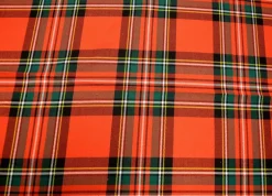 Ancient Stewart 31 Red Covington Fabric