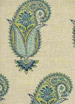 Antique Paisley Print Spring Laura Kiran Fabric