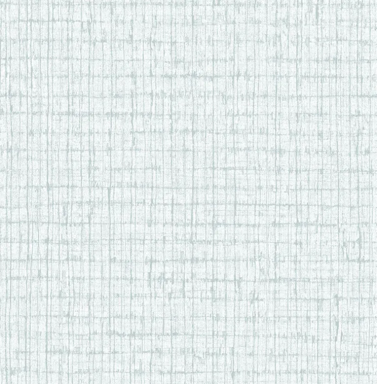 Aqua Palmweave Wallpaper