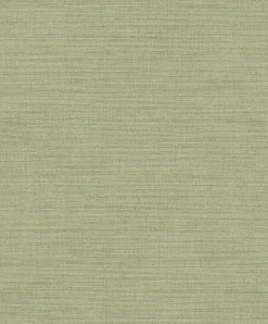 2814-AR-40124 Zora Light Green Linen Texture Wallpaper