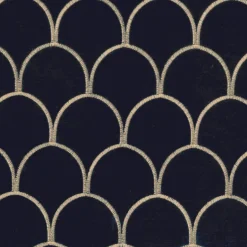 Arya Midnight Gold Regal Fabric