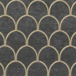 Arya Smoke Gold Regal Fabric
