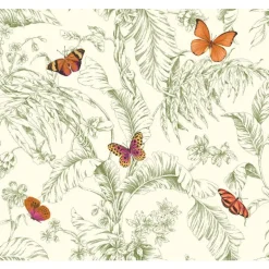 Ashford Toiles Papillion Wallpaper (AF2027_B12)