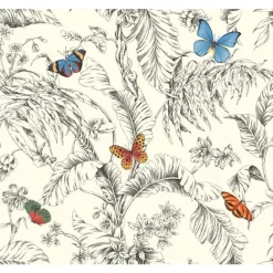 Ashford Toiles Papillion Wallpaper (AF2025_B12)
