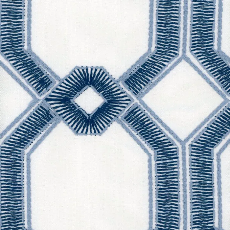 Avignon Indigo Roth Fabric