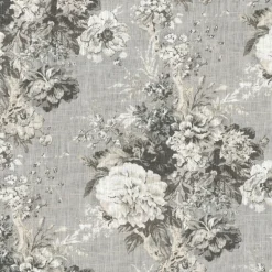 Ballad Bouquet 680160 Platinum Waverly Fabric