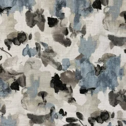 Barford Polar Blue Contemporary Watercolor Floral Swavelle Mill Creek Fabric