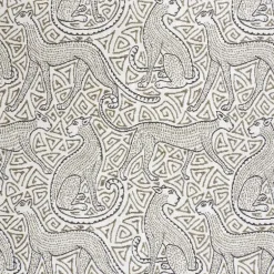 Bastet Mushroom Regal Fabric