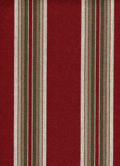 Bastille Stripe Merlot Laura Kiran Fabric