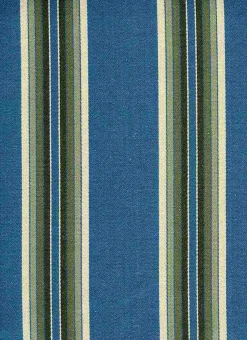 Bastille Stripe Sky Laura Kiran Fabric