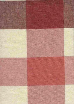 Beach Buffalo Check Rose Petal Laura Kiran Fabric