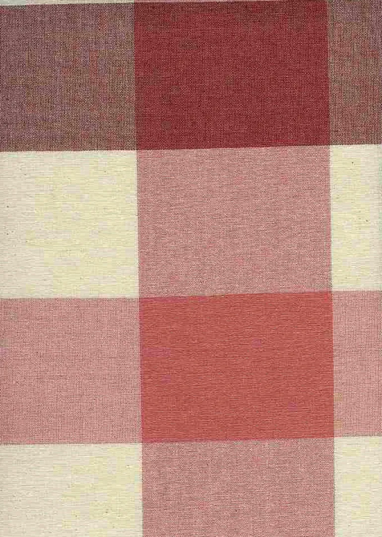 Beach Buffalo Check Rose Petal Laura Kiran Fabric
