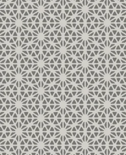 Billie Slate Geometric Wallpaper