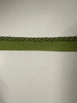 BIR806/107 Green 1/4 inch Twisted Lipcord Trim