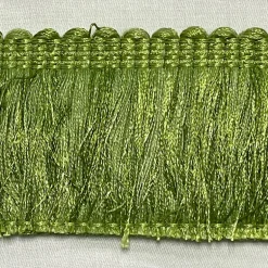 BIR606/105 Lime Green 2 inch Brush Fringe
