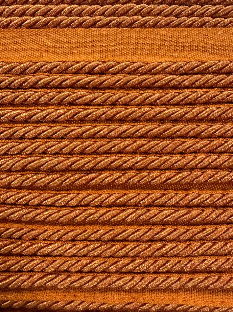 BIR806/68 Pumpkin 1/4 inch Twisted Lipcord Trim