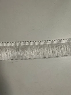 BIR606/1 Snow White 2 inch Brush Fringe