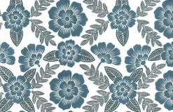 Bohemia Print Chambray Laura Kiran Fabric