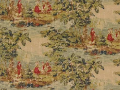 Bosporus Antique Red Covington Fabric