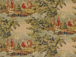 Bosporus Antique Red Covington Fabric