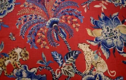 Braganza Poppy Waverly Fabric
