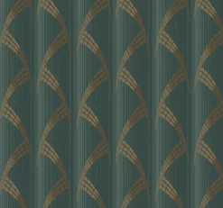 CA1582 Greens Metropolis Wallpaper