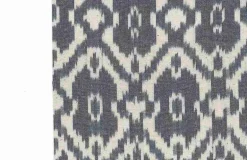 Caravan Ikat Old Blue Laura Kiran Fabric