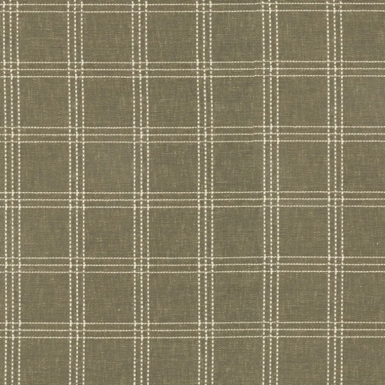 Catalina Check Truffle P/K Lifestyles Fabric