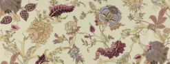 Ceylan Bachette 65 Cream/Aubergine Covington Fabric