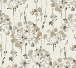 CI2425 Beige Flourish Wallpaper