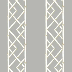 Citrine Latticework Wallpaper