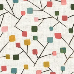 Click Coral Regal Fabric