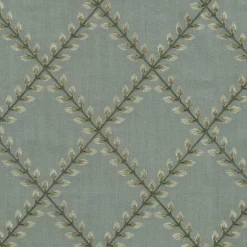 Clover Lane Emb 410573 Mist PK Lifestyles Fabric