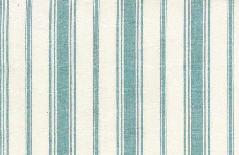Coastal Stripe Light Blue Laura Kiran Fabric