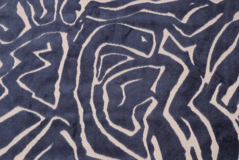 Coco Navy Hamilton Fabric