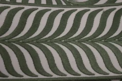 Crest Leaf 3.375 inch Europatex Embroidered Tape Trim